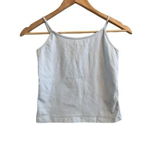 Giordano sky blue cami top